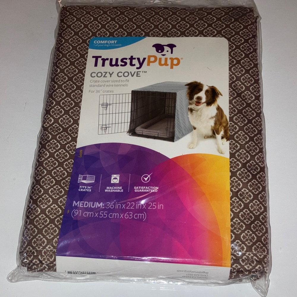 TrustyPup Cozy Cove Crate Cover